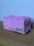 Blush Soft-Touch Cosmetic Bag
