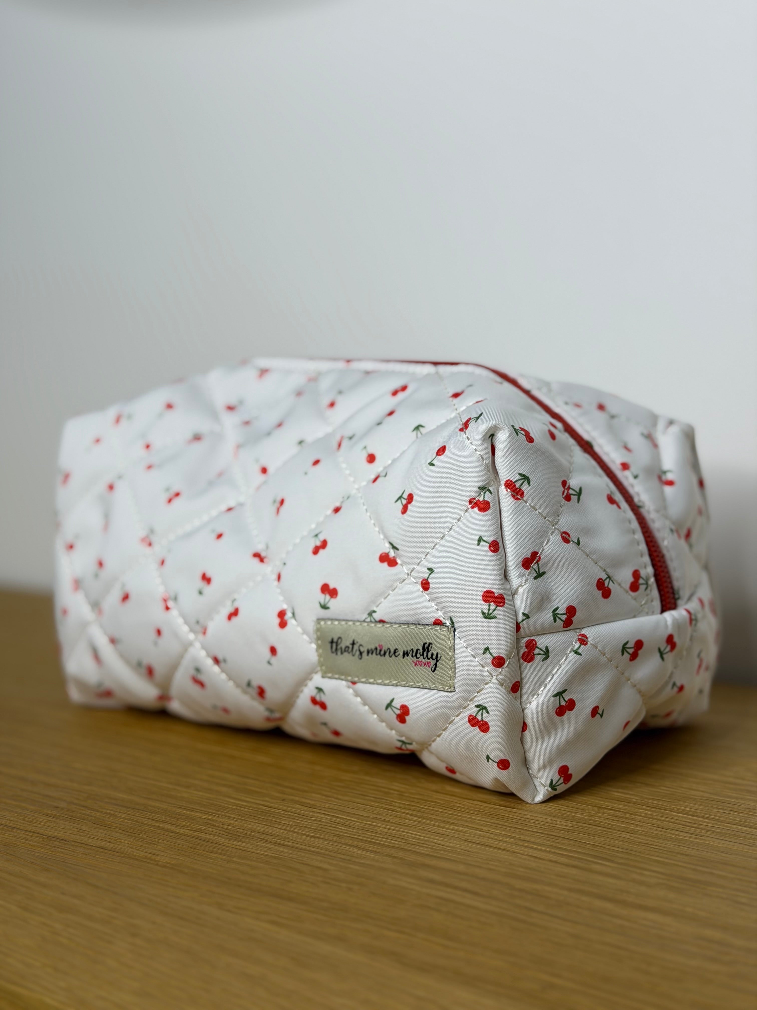 Cherry Kiss Cosmetic Bag