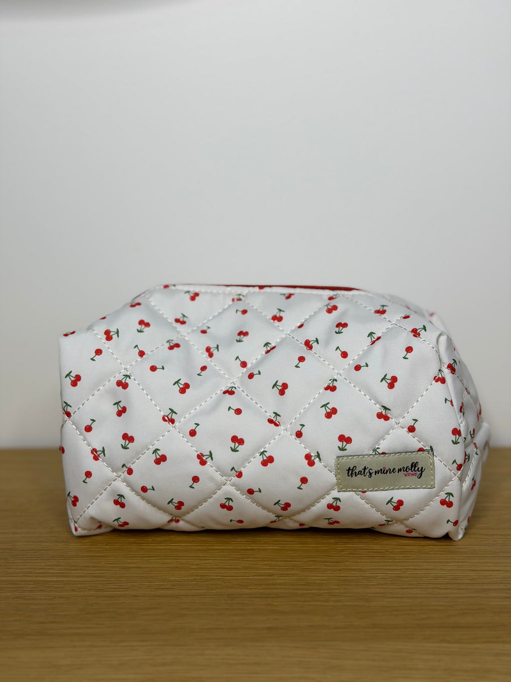 Cherry Kiss Cosmetic Bag