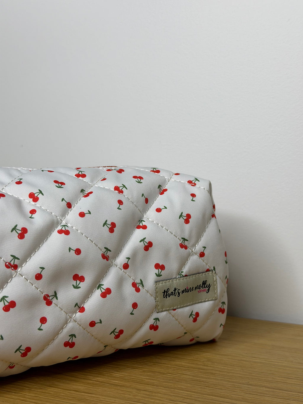 Cherry Kiss Cosmetic Bag