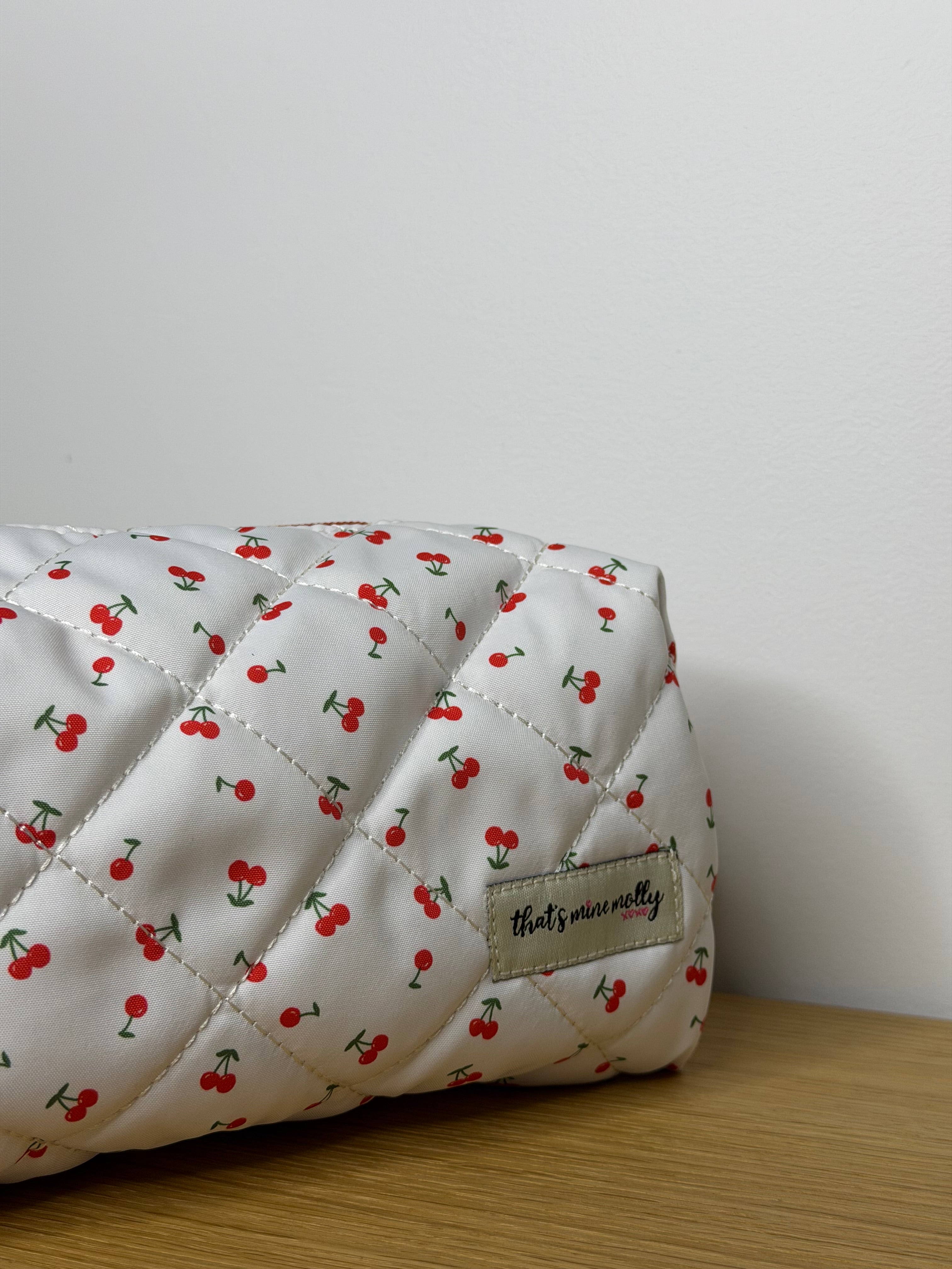 Cherry Kiss Cosmetic Bag